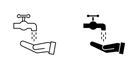 Ablution icon vector illustration for web, ui designs