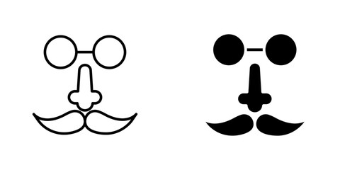 Joke day icon vector illustration for web, ui designs