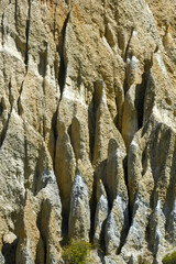 View at Clay Cliffs in New Zealand