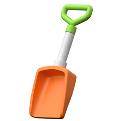 Scoop 3D icon on transparent background