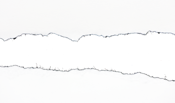 The paper is torn to create a template area. Text area Free space for designs and advertisements or used as a design background.