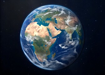 Dynamic earth overview space infographic cosmic environment satellite view global awareness