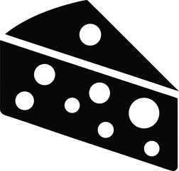 Swiss cheese icon vector