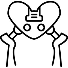 Hip Replacement Icon