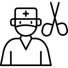Surgical Scissors Icon