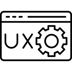 UX Design Process Icon