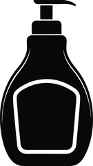 set of cosmetic bottles