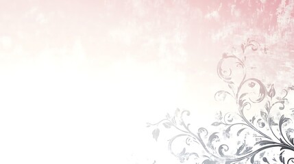 Obraz premium Floral Design with White Background. (2)