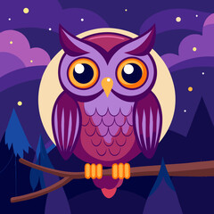 owl in the night