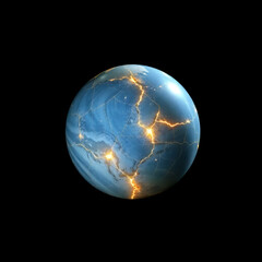 Fractured Marble