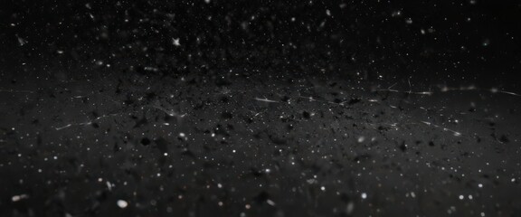 Obraz premium Inky black canvas strewn with diamond-like stars , galaxy, starry night