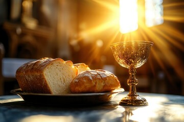 Bread and Chalice Eucharist Christian Religion