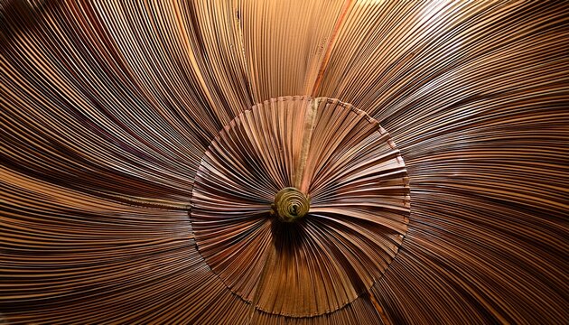 Spinning bamboo craft demonstration artisan workshop visual art indoor close-up traditional technique