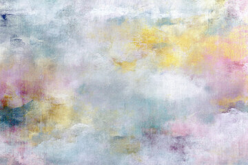 Faded Pastel Dreams - Watercolor Texture