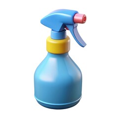 Colorful spray bottle designed for household cleaning tasks and gardening applications