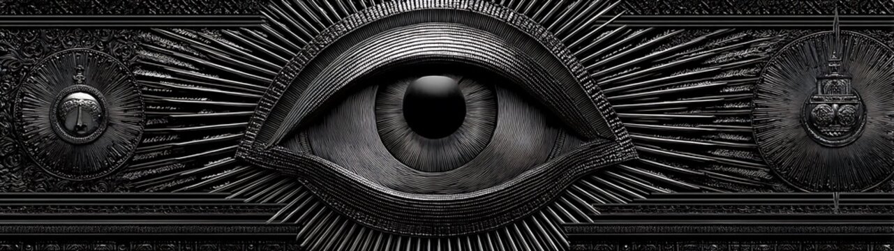All-seeing eye design