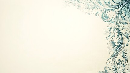 Elegant Floral Corner Design. (7)