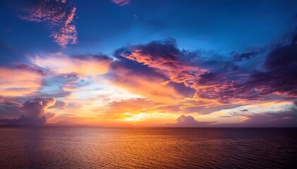 beautiful sunset sky sky background