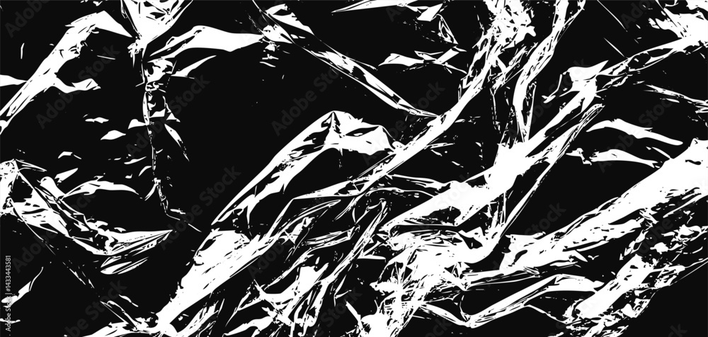 Poster plastic overlay texture providing a dynamic surface for creative design and artistic projects