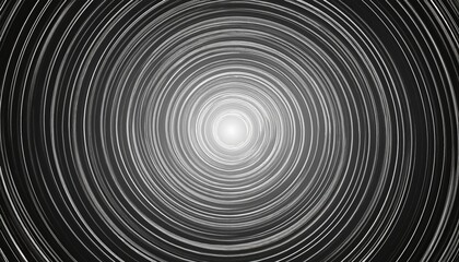 Obraz premium Spiraling light patterns abstract space digital art dark background close-up perspective visual concept