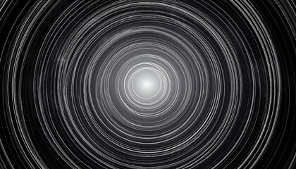 Obraz premium Spinning light effects abstract space digital art cosmic environment central perspective energy concept for visual impact