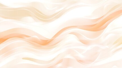 Obraz premium Abstract Peach Wave Background.