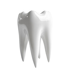 tooth isolated on white background