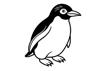 Rockhopper Sketch Vector