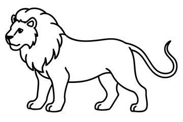 Royal Lion Linework