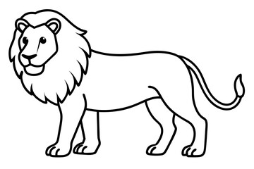 Royal Lion Linework