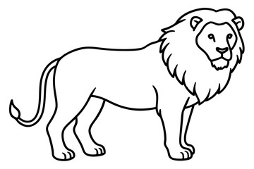 Royal Lion Linework