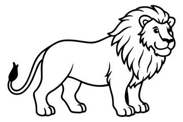 Royal Lion Linework