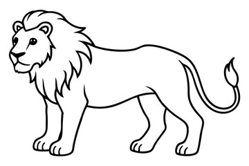 Royal Lion Linework