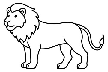 Royal Lion Linework