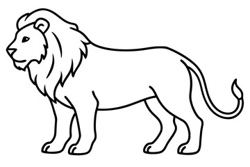 Royal Lion Linework