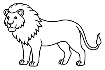 Royal Lion Linework