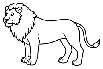 Royal Lion Linework