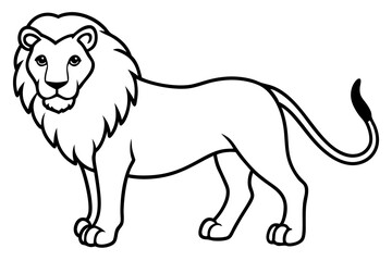 Royal Lion Linework