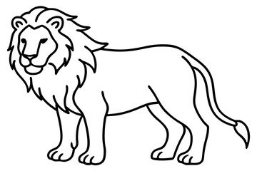 Royal Lion Linework