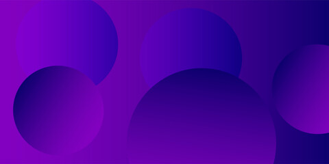 Minimal geometric background. Purple elements with fluid gradient. Dynamic shapes composition. modern vector background
