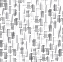 Small grids or mesh pieces are repeated to create texture.