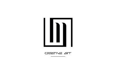 MM, M abstract letters logo monogram