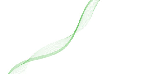 Abstract background with a wave line surface made of gray dots on white, he green lines green wave background. green lines vector banner template.