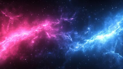 Obraz premium Cosmic Nebulae in Vibrant Colors