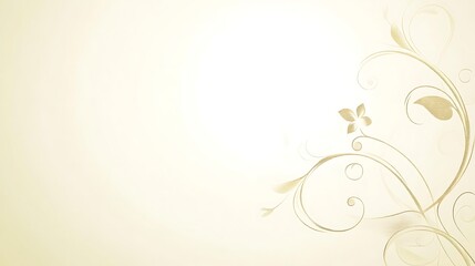 Elegant Floral Design with Beige Background. (14)