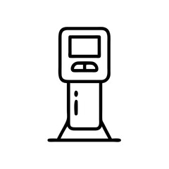 Digital Check-In Kiosk Icon Design