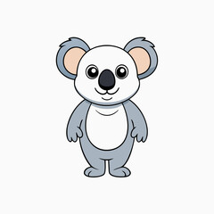 cartoon, animal, mouse, illustration, vector, bear, baby, toy, cute, funny, character, elephant, koala, happy, mammal, drawing, teddy, love, art, pet, rat, smile, isolated, fun, rodent