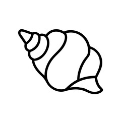 Seashell Summer Icon Design