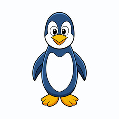 penguin with ice cream