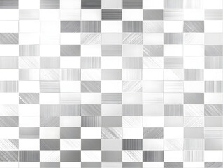 Abstract Monochrome Geometric Tile Pattern Background Design Illustration